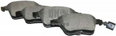 JP GROUP 1163607819 -  Комплект тормозных колодок, дисковый тормоз